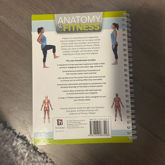 💙BOGO💙 Anatomy of Fitness Pilates Book by Isabel Eisen - Picture 2 of 4
